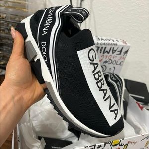 new never used before are women's white and navy blue